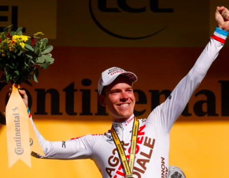 Bob Jungels gana novena etapa del Tour de Francia y Pogacar conserva el maillot amarillo