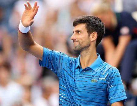 Djokovic; Con hombro lesionado el número uno del tenis avanzo en el US Open