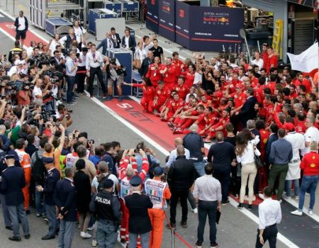 Leclerc le da su primer triunfo a Ferrari en “casa” en el GP de Italia algo que no conseguían desde 2010