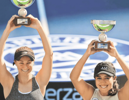 Harrison y Santamaria debutan como campeonas en Monterrey