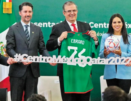 Centro México Qatar y Guardia Nacional para fans